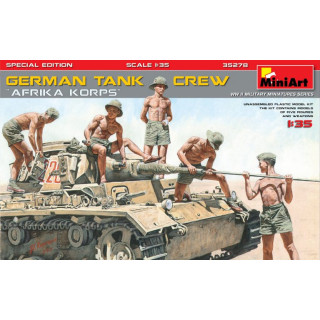 GERMAN TANK CREW Afrika Korps -35278