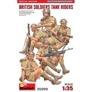BRITISH SOLDIERS - TANK RIDERS S.E. 35299