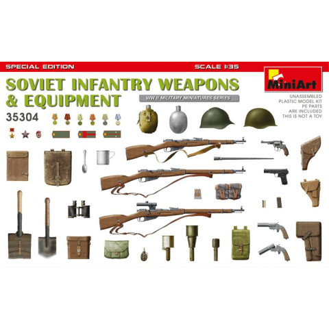 SOVIET INFANTRY WEAPONS & EQUIPMENT. SPECIAL EDITION -35304