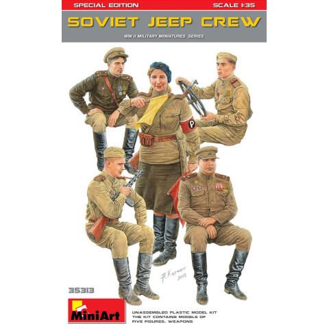 SOVIET JEEP CREW. SPECIAL EDITION -35313
