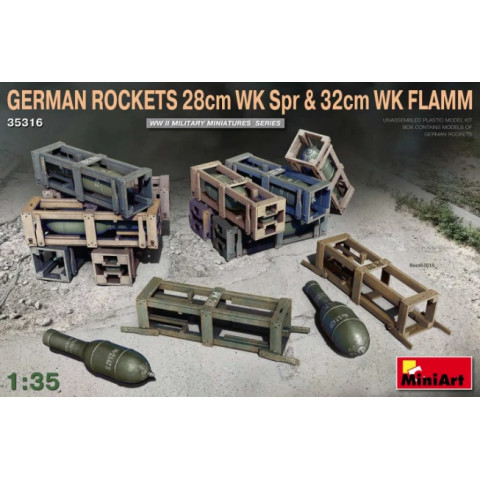 GERMAN ROCKETS 28cm WK Spr & 32cm WK FLAMM -35316