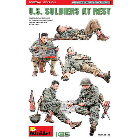U.S. Soldiers at rest - Special Edition -35318