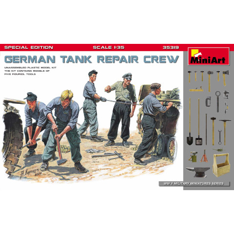 GERMAN TANK REPAIR CREW. SPECIAL EDITION -35319