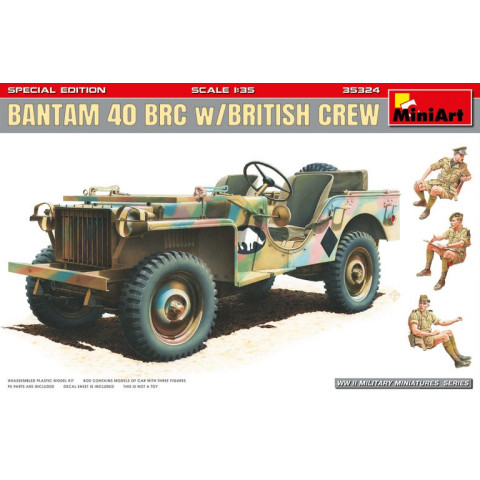 BANTAM 40 BRC w/BRITISH CREW. SPECIAL EDITION -35324