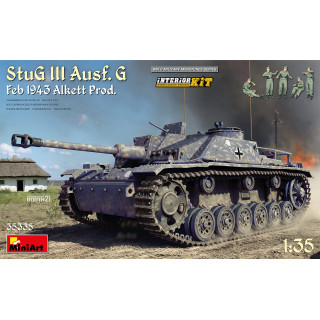 StuG III Ausf. G Feb 1943 Alkett Prod. INTERIOR KIT -35335
