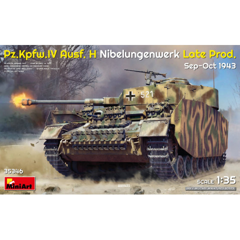 Pz.Kpfw.IV Ausf. H Nibelungenwerk Late Prod. Sep-Oct 1943 -35346