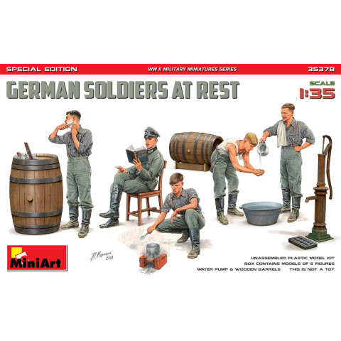 German Soldiers At Rest Special Edition -35378
