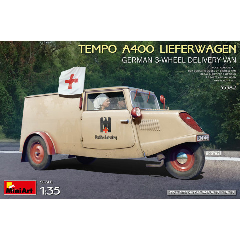 Tempo A400 Lieferwagen German 3-Wheel Delivery Van -35382