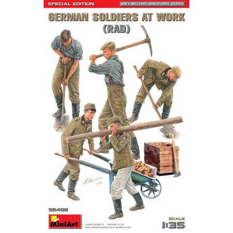GERMAN SOLDIERS AT WORK (RAD) SPECIAL EDITION -35408