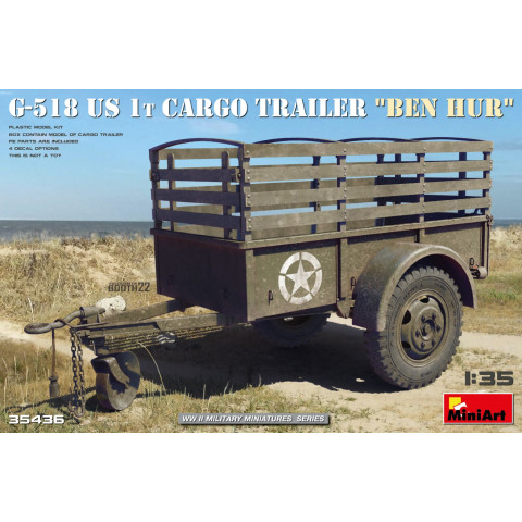 G-518 US 1T Cargo Trailer “Ben Hur ” -35436