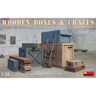 WOODEN BOXES & CRATES -35581