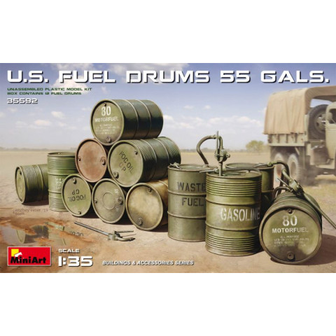 U.S. FUEL DRUMS 55 GALS -35592