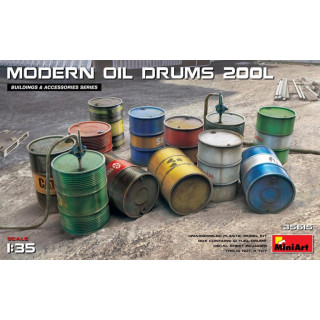 MODERN OIL DRUMS 200L -35615