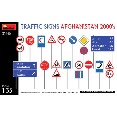 TRAFFIC SIGNS AFGHANISTAN 2000’s -35640