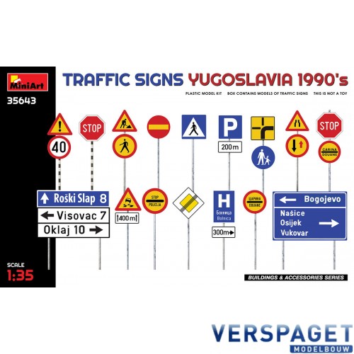 Traffic Signs. Yugoslavia 1990’s -35643