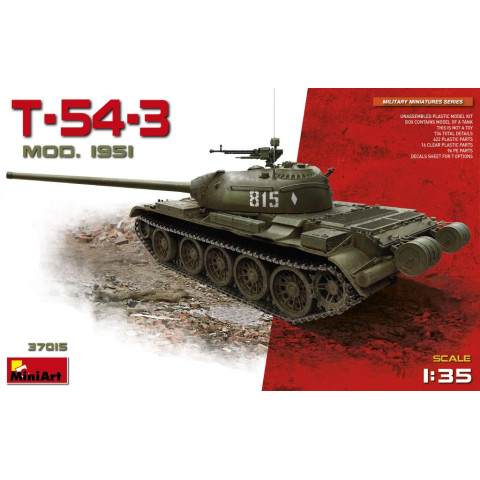 T-54-3 SOVIET MEDIUM TANK. Mod 1951 -37015