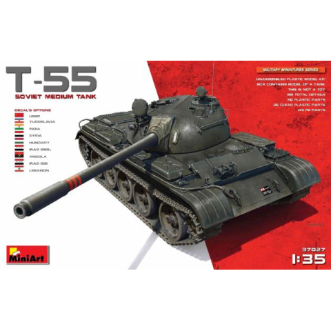 T-55 Soviet Medium Tank -37027