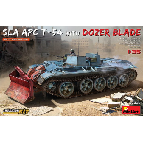SLA APC T-54 w/DOZER BLADE. INTERIOR KIT -37028
