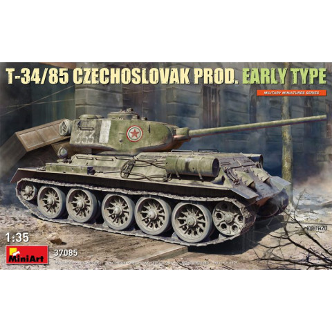 T-34/85 CZECHOSLOVAK PROD. EARLY TYPE -37085