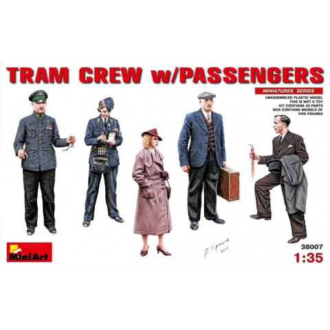 Tram Crew  w/passengers -38007