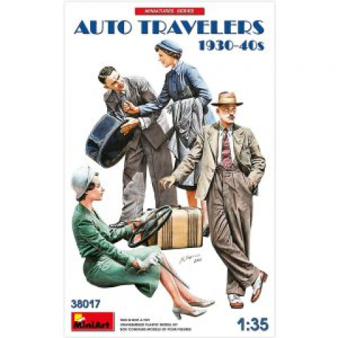 AUTO TRAVELERS 1930-40S -38017