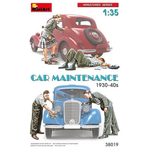 CAR MAINTENANCE 1930-40s -38019