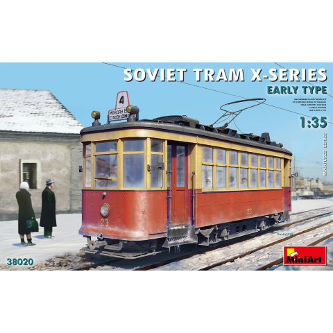 SOVIET TRAM X-SERIES. EARLY TYPE -38020