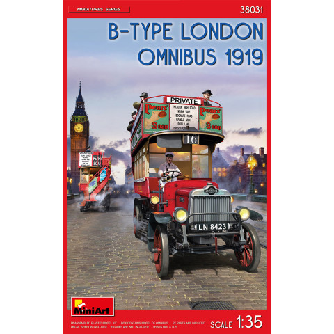 B-TYPE LONDON OMNIBUS 1919 -38031