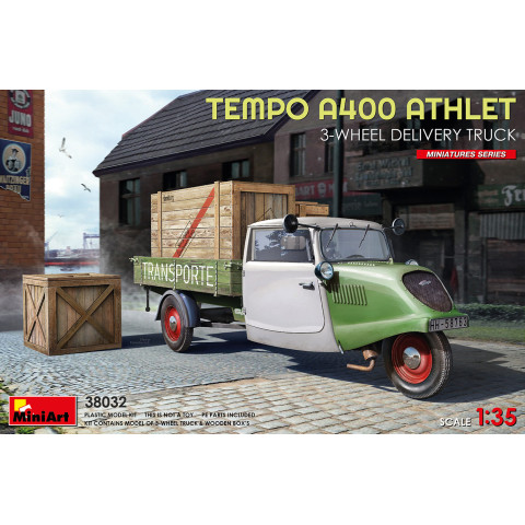 TEMPO A400 ATHLET 3-WHEEL DELIVERY TRUCK -38032