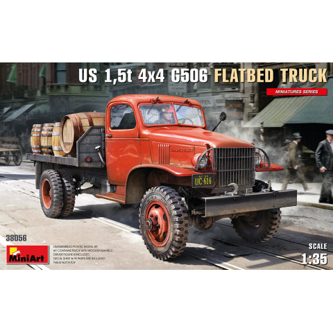 US 1,5t 4×4 G506 FLATBED TRUCK -38056