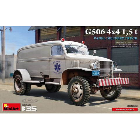 G506 4x4 1,5t Panel Delivery Truck -38083