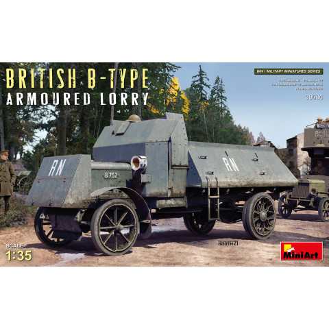 BRITISH B-TYPE ARMOURED LORRY -39006