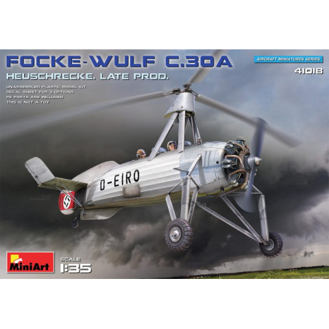 FOCKE-WULF FW C.30A HEUSCHRECKE. LATE PROD -41018