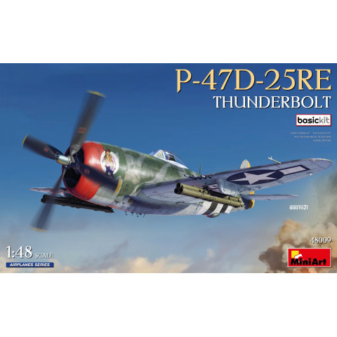 P-47D-25RE THUNDERBOLT BASIC KIT -48009