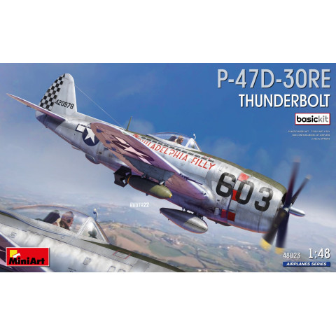 P-47D-30RE THUNDERBOLT. BASIC KIT -48023