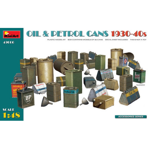 Oil & Petrol Cans 1930-40s -49006