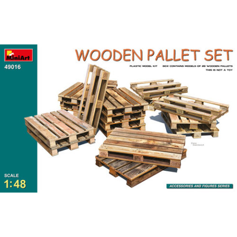 Wooden Pallet Set -49016