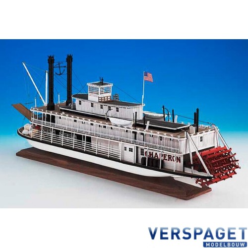 1/48 Chaperon Sternwheel Steamer Model Shipways -MS2190