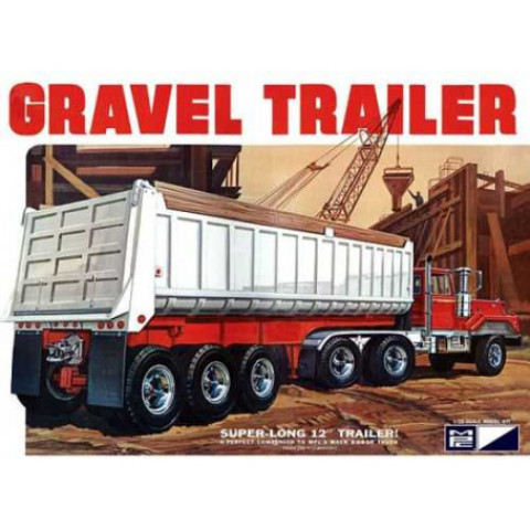 3 AXLE GRAVEL TRAILER -823