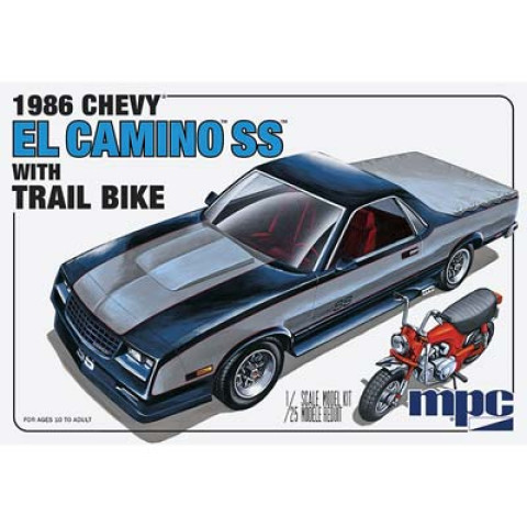 1986 Chevy El Camino SS w/Dirt Bike -888