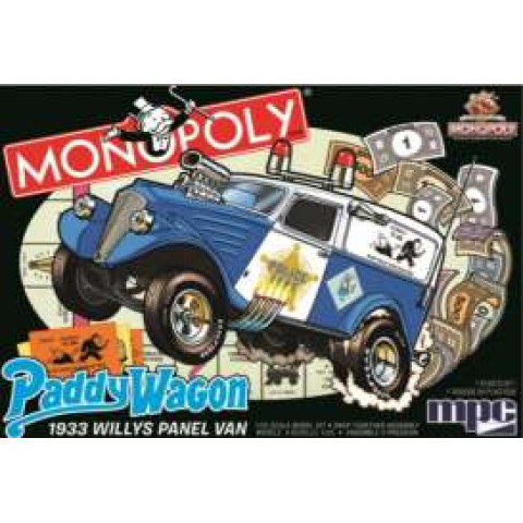 1933 Willys Panel Paddy Wagon Monopoly Snap It -924M