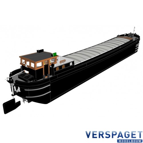 Peniche Picardie Barge Houten Scheepsmodel 1/40