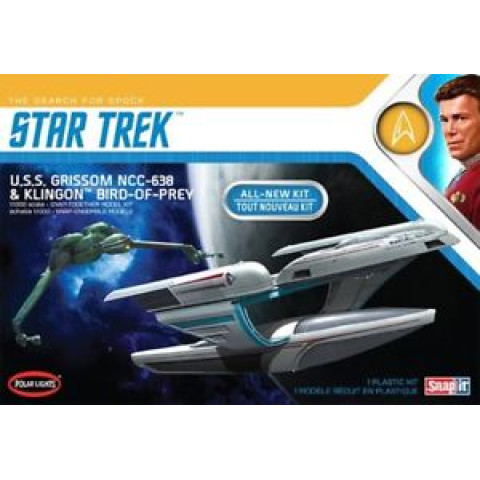 Star Trek USS Grissom & Klingon Bird of Prey -957