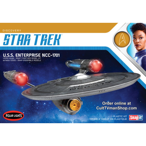 USS Enterprise From TV Serie Discovery Snap It -971