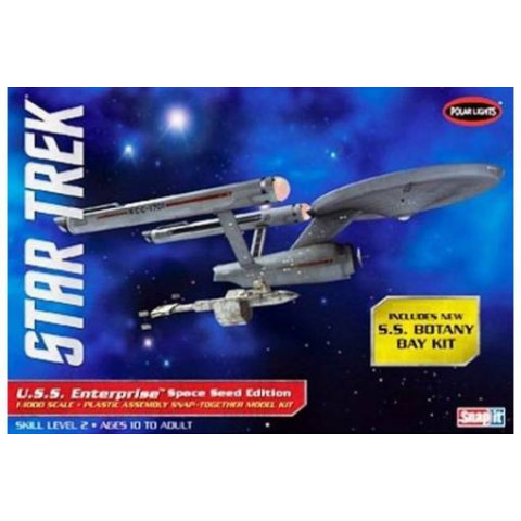 Star Trek U.S.S. Enterprise  Space Seed Edition & SS Batany Bay -908