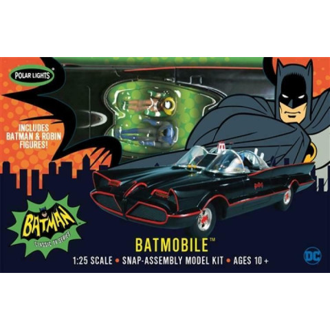 Batmobile & Batman & Robin Snap it -965 