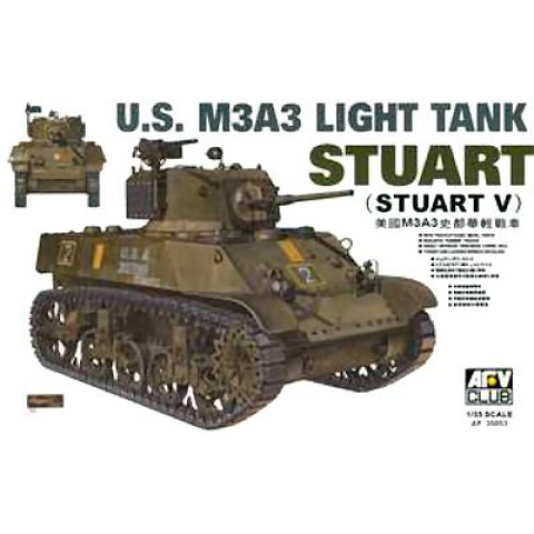 U.S. M3A3 Light Tank Stuart (Stuart V) AF35053