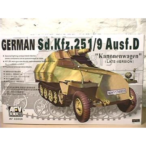German Sd.Kfz.251/9 Ausf.D Kanonenwagen (late version) AF35068