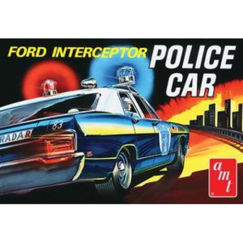 FORD GALAXIE INTERCEPTOR POLICE CAR(788-12)