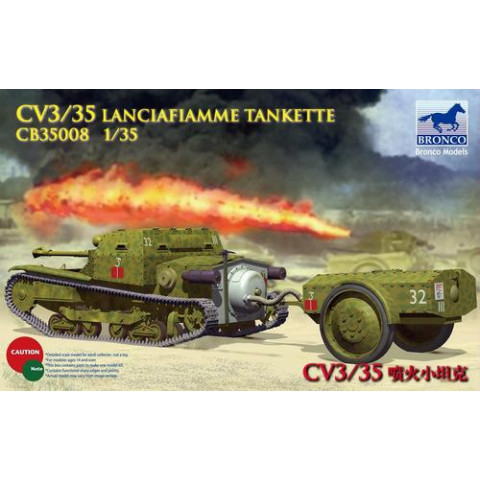 CV L3/35 Lanciafiamme Tankette-35008